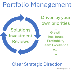 aligning solution portfolio management with strategic business priorities
