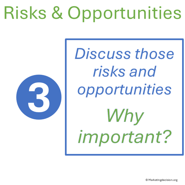 Risks and Opportunities Matrix: 3-Step Assessment