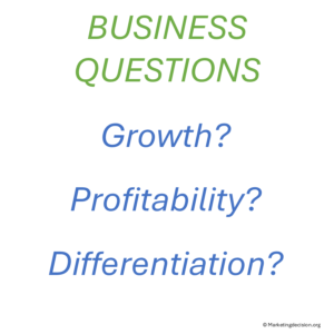 key strategic questions in Solution Marketing