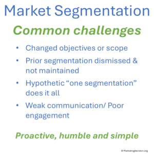 common challenges in customer segmentation