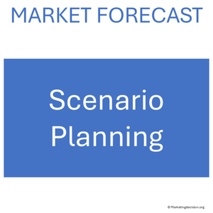 Scenario planning for forecasting market uncertainty