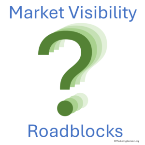 Common roadblocks to achieving market visibility