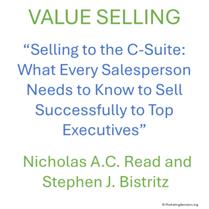 Selling to the C-Suite book by Read and Bistritz
